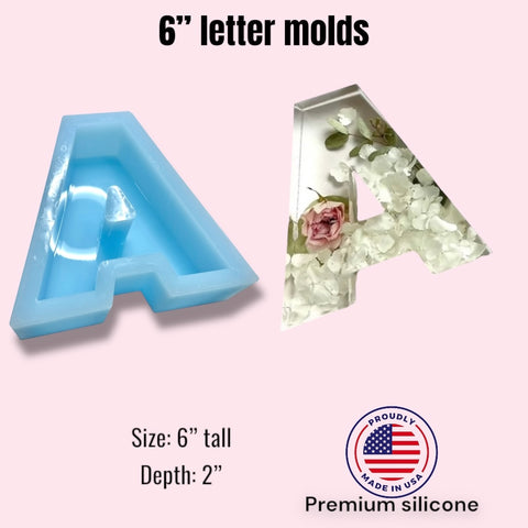 6” Letter Molds – AaJMolds