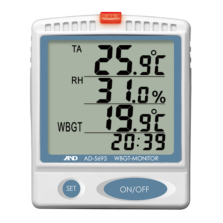 熱中症指数計 / 熱中症指数モニター | 電子計測機器 | 商品・サービス