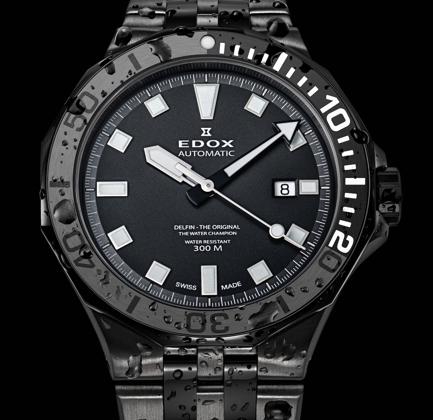 Edox Delfin Diver Date Automatic Watch | aBlogtoWatch