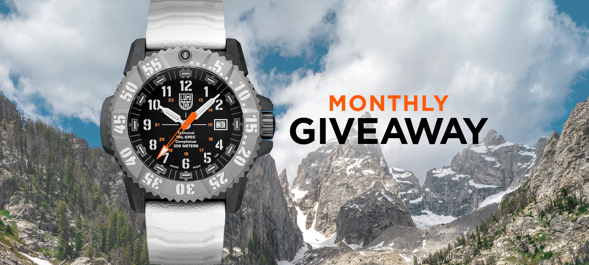 GIVEAWAY: Luminox Grand Teton National Park Adventure And New MIL