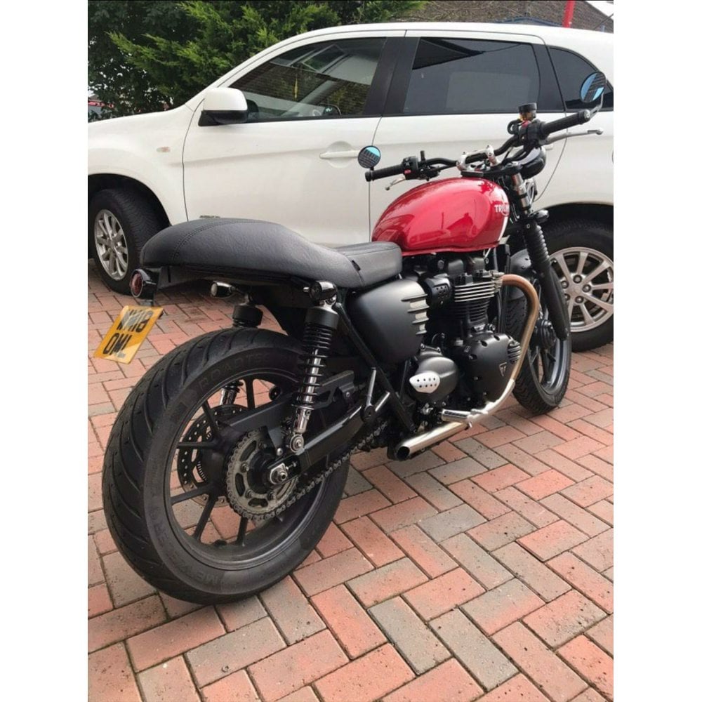 Motone Rattler Low Profile Seat - 2016+ Triumph Bonneville T100
