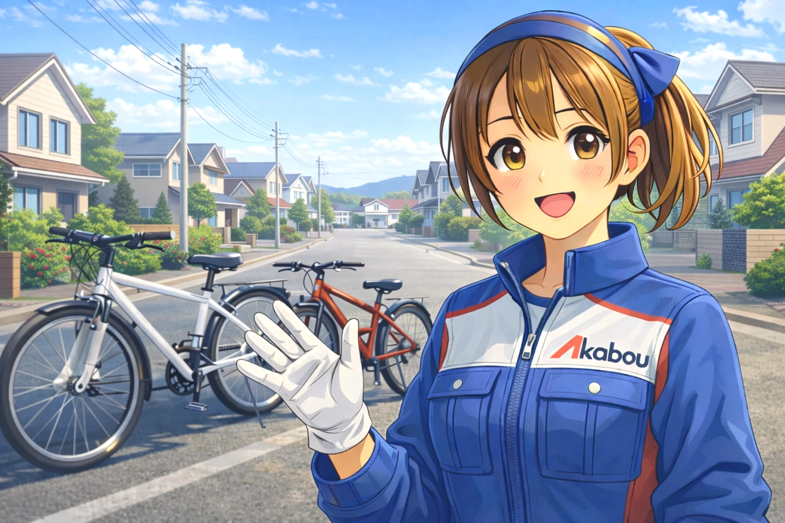 自転車の配送なら赤帽池崎運送店｜梱包不要・電動自転車対応・東京多摩