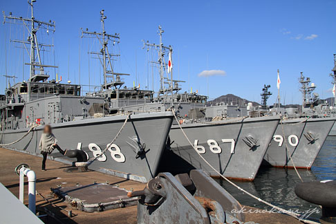 海上自衛隊：練習艦「しらゆき」艦艇一般公開＋α（広島県呉市） | 安芸