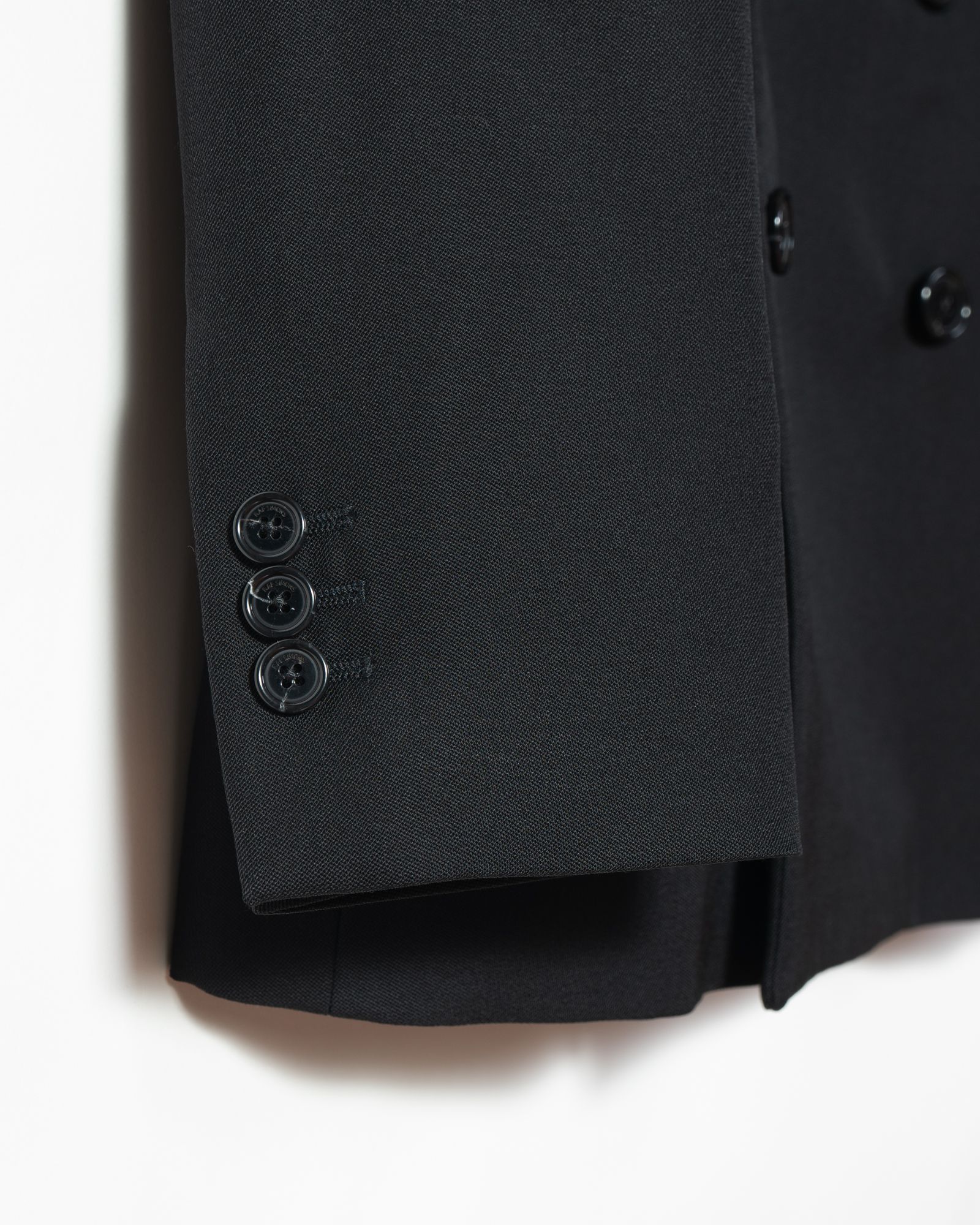 RAF SIMONS - Double breasted blazer with peacock lapel | ALTERFATE