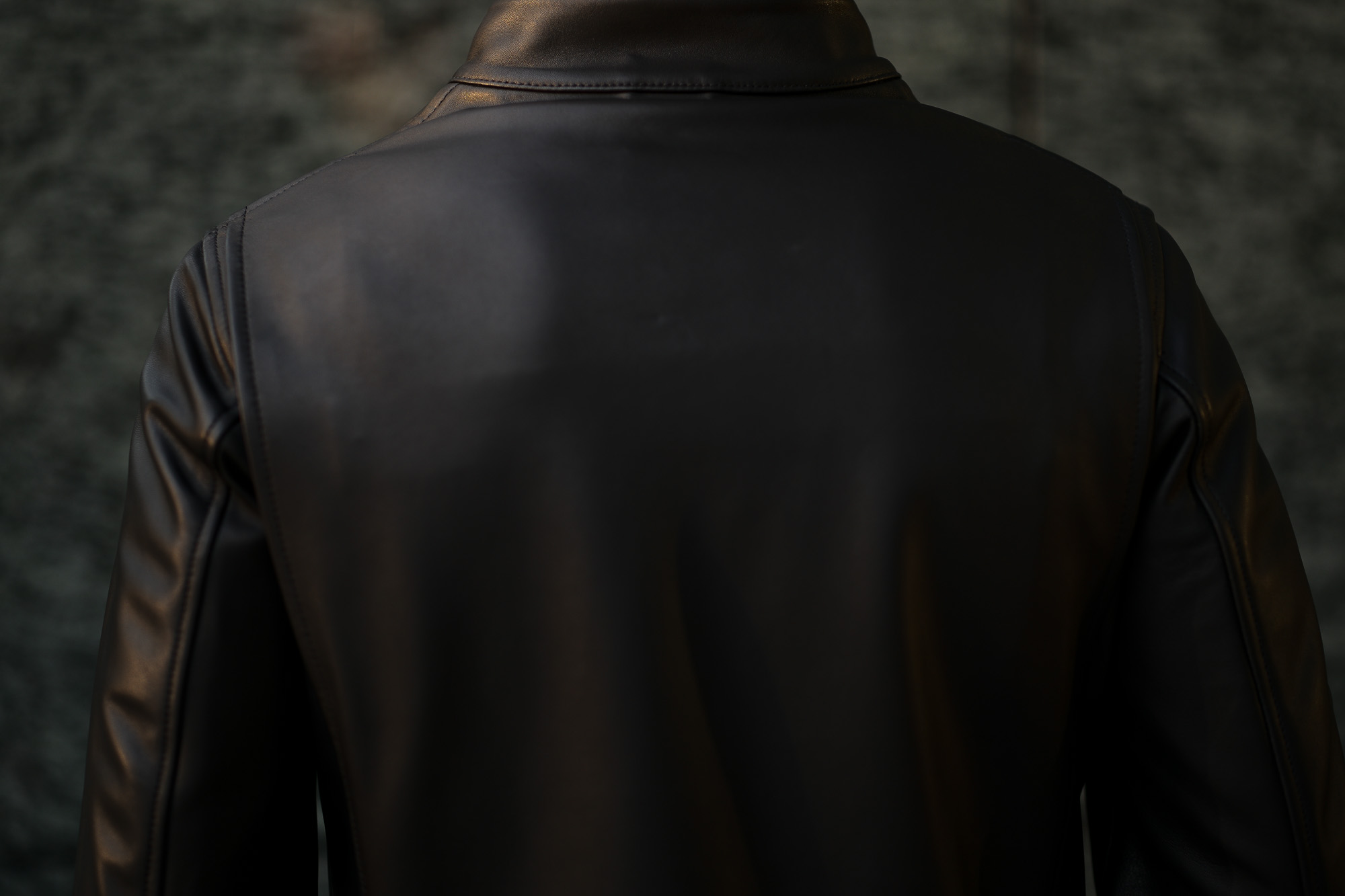 SILENCE (サイレンス) Single Leather Jacket (シングルレザー