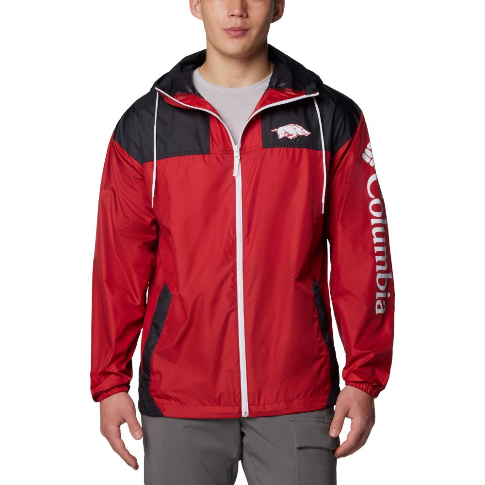 Razorbacks | Arkansas Columbia Flash Challenger II Windbreaker