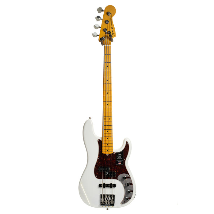Fender American Ultra Precision Bass, Maple Fingerboard, Arctic