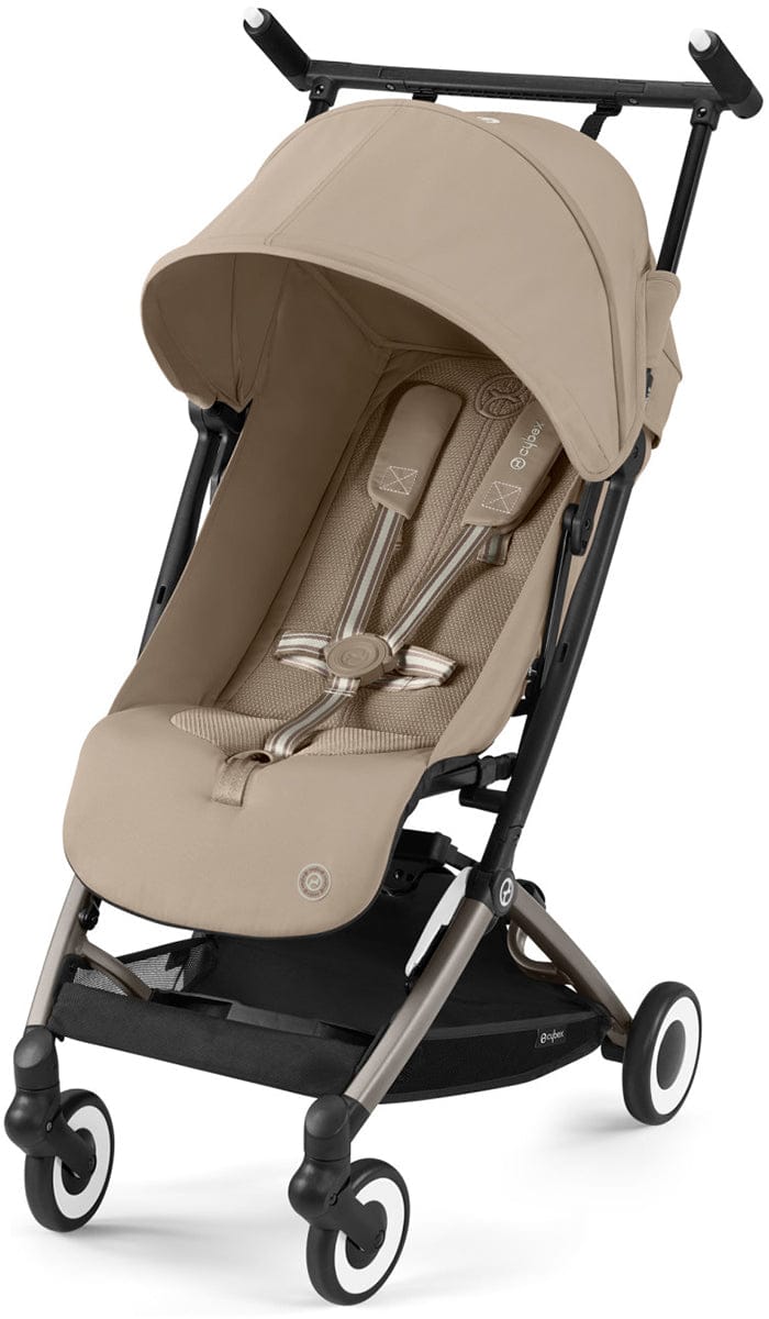 Cybex Libelle 2 Compact Stroller (with 1 Pull Harness) - Almond
