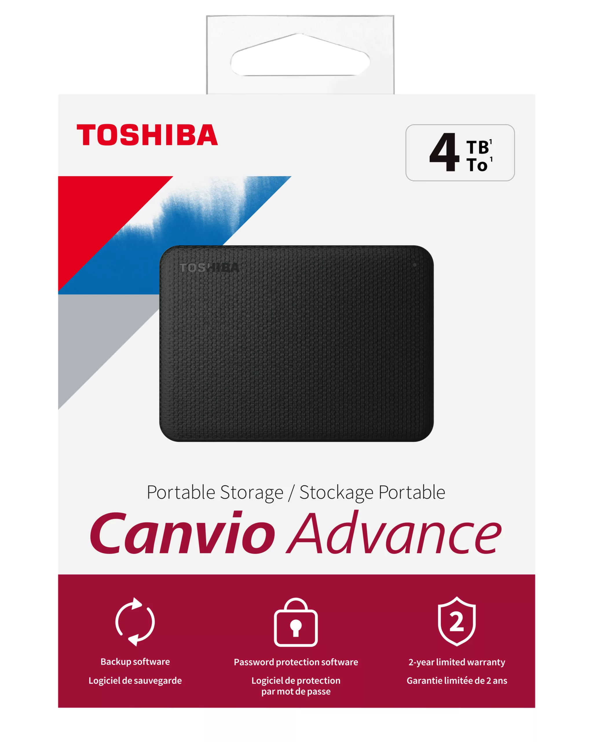 Disco Duro Externo Toshiba Canvio Advance 4TB Negro