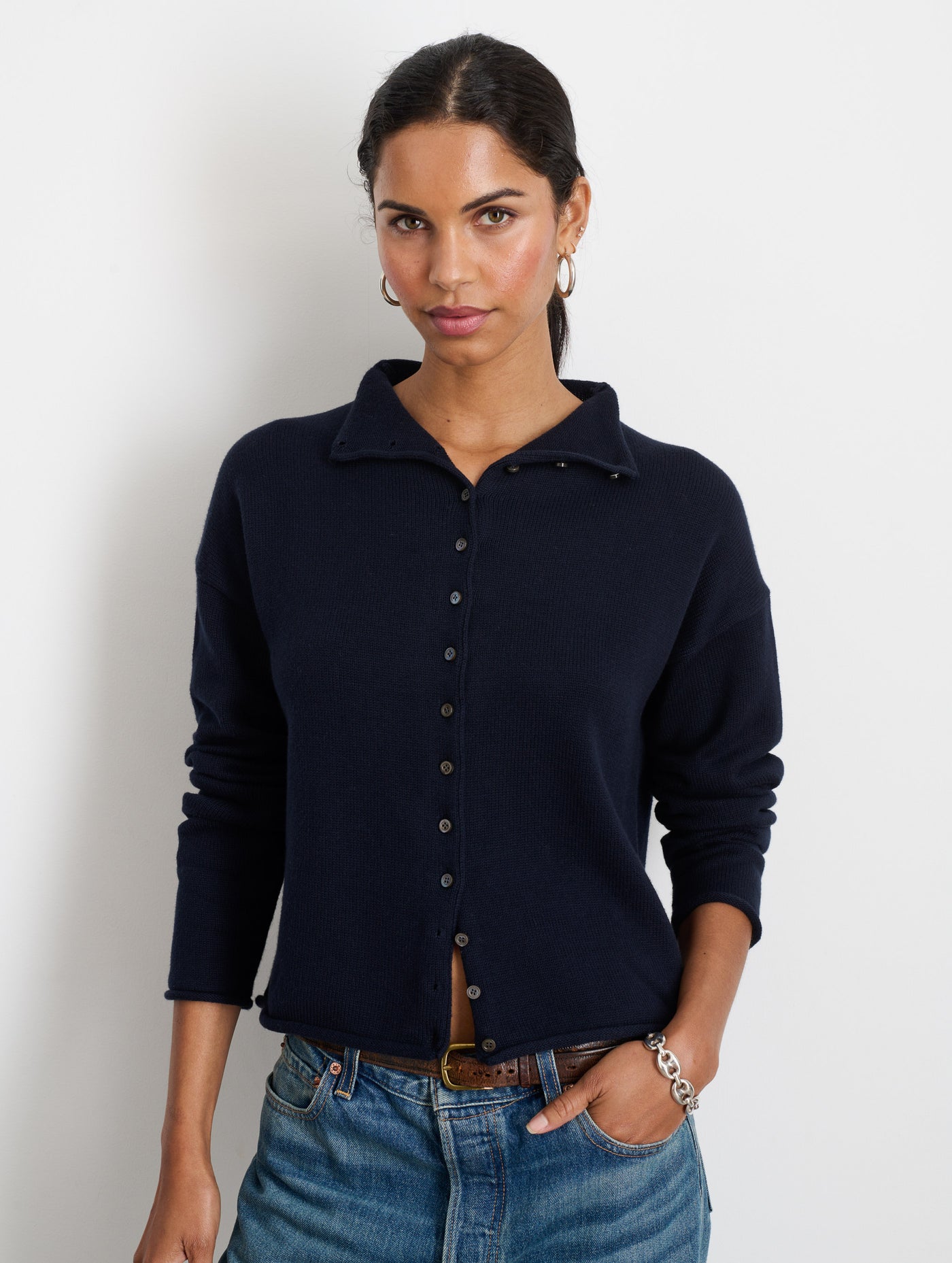 Taylor Cardigan In Cotton Cashmere – Alex Mill