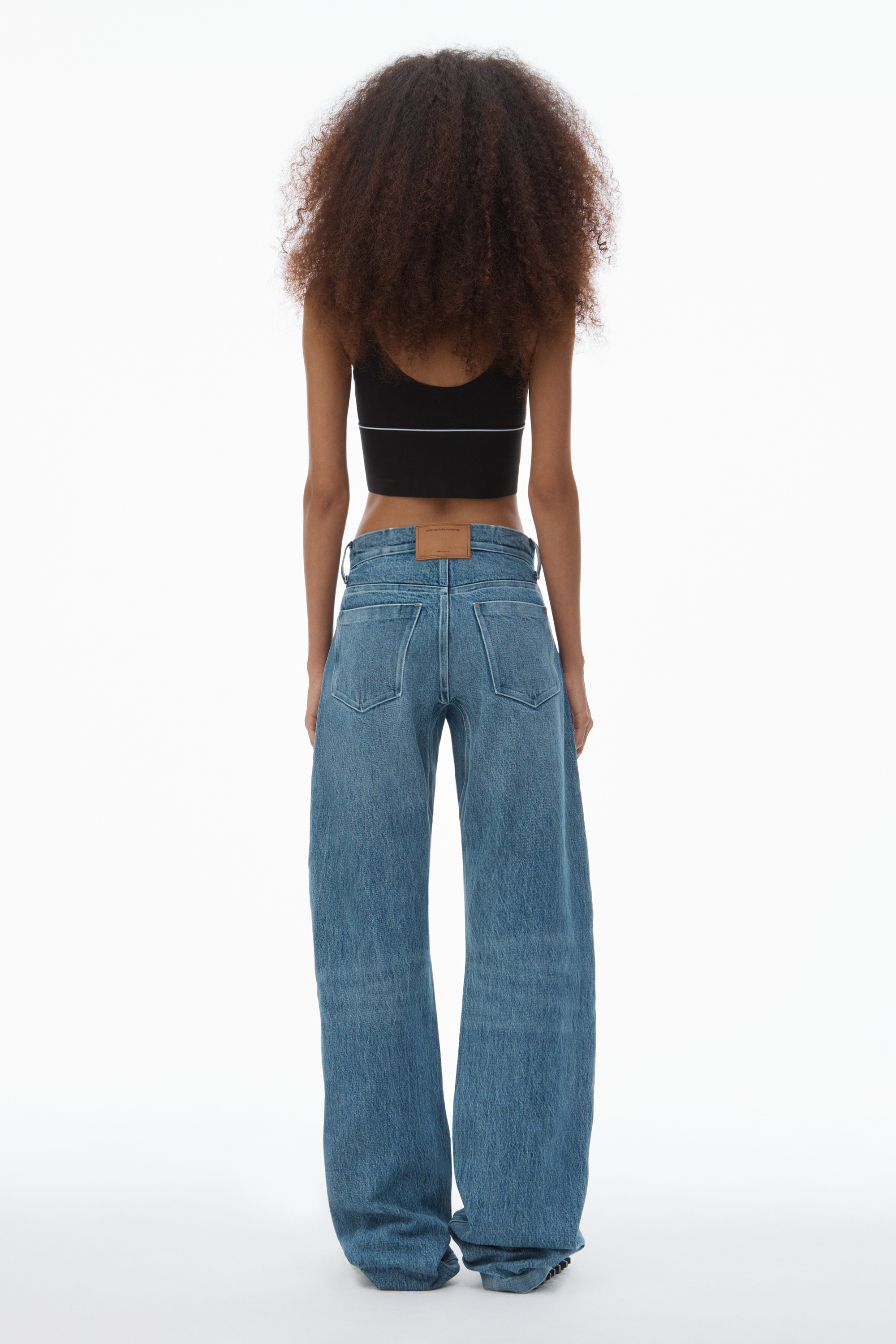 alexanderwang アレキサンダーワング リブジャージー ロゴ エラ