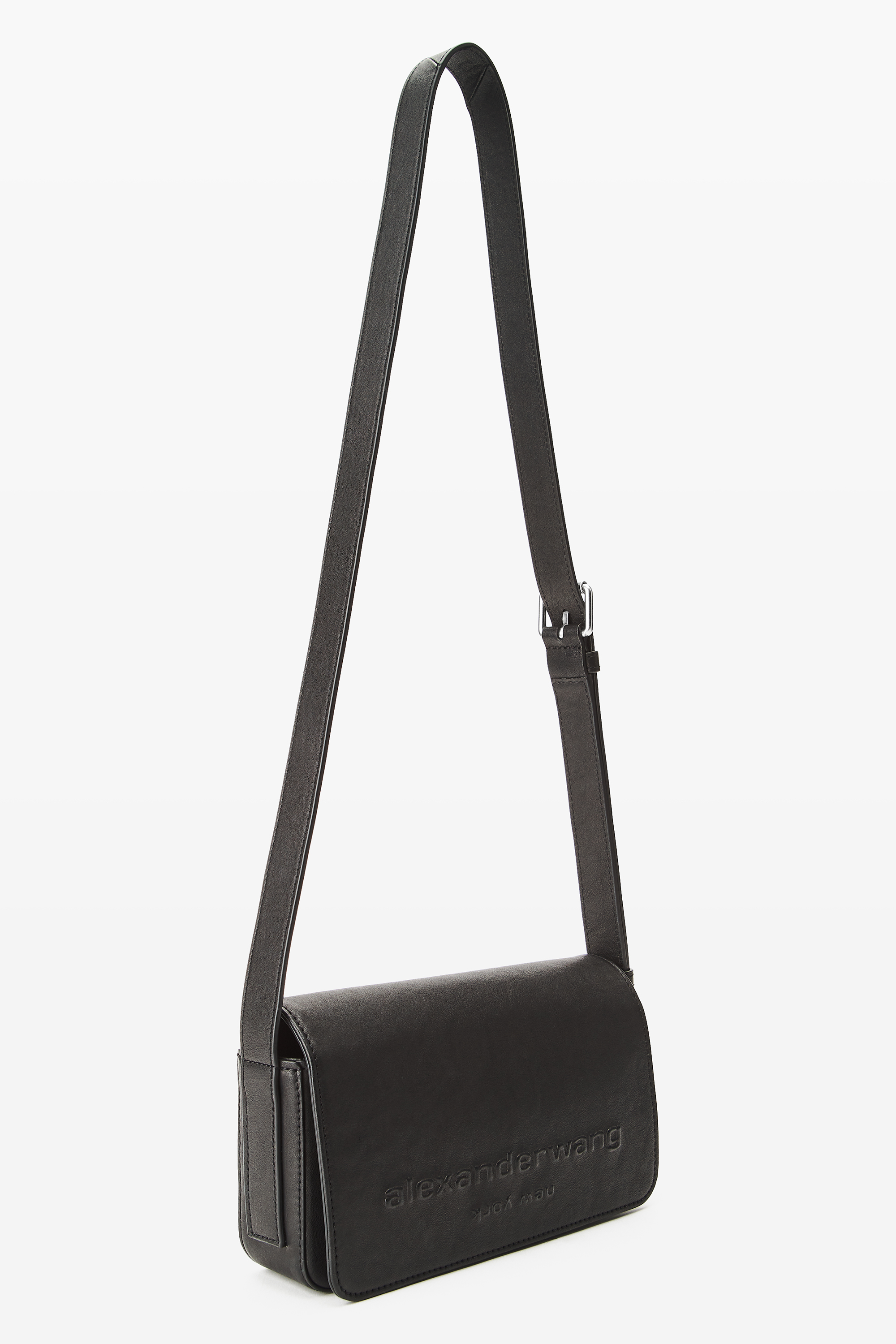 Punch Flap Crossbody in BLACK | alexanderwang®