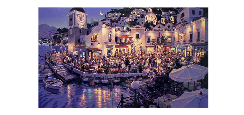 笹倉鉄平 カフェ・べラノッテ｜アートアレックスギャラリー