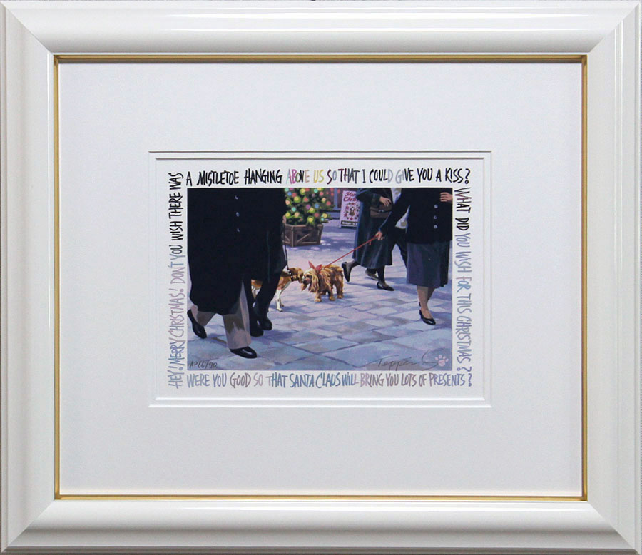 笹倉鉄平 笹倉鉄平版画 ドギートーク｜アートアレックスギャラリー