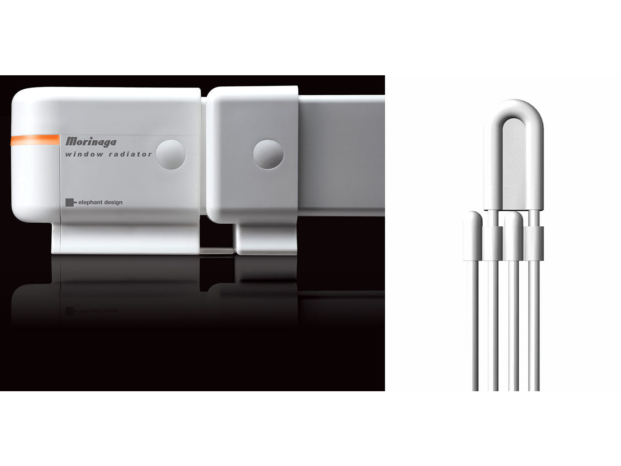 窓から部屋の寒さを解決する森永ウインドーラジエーター。W/R-1219