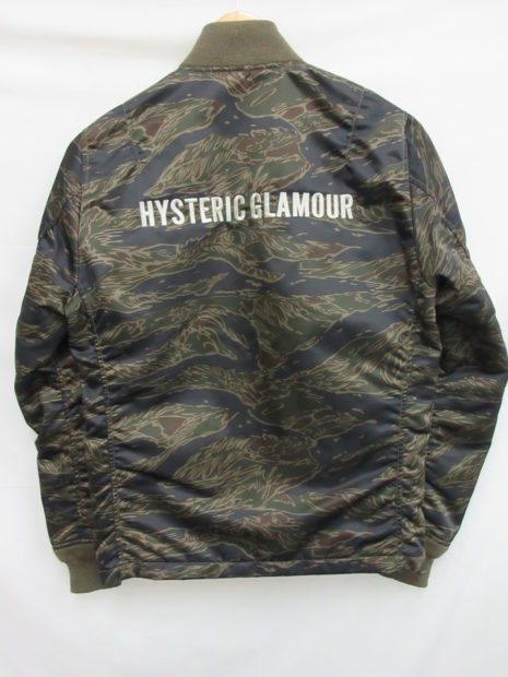 ヒステリックグラマー HYSTERIC GLAMOUR MA-1 バックロゴ フライト