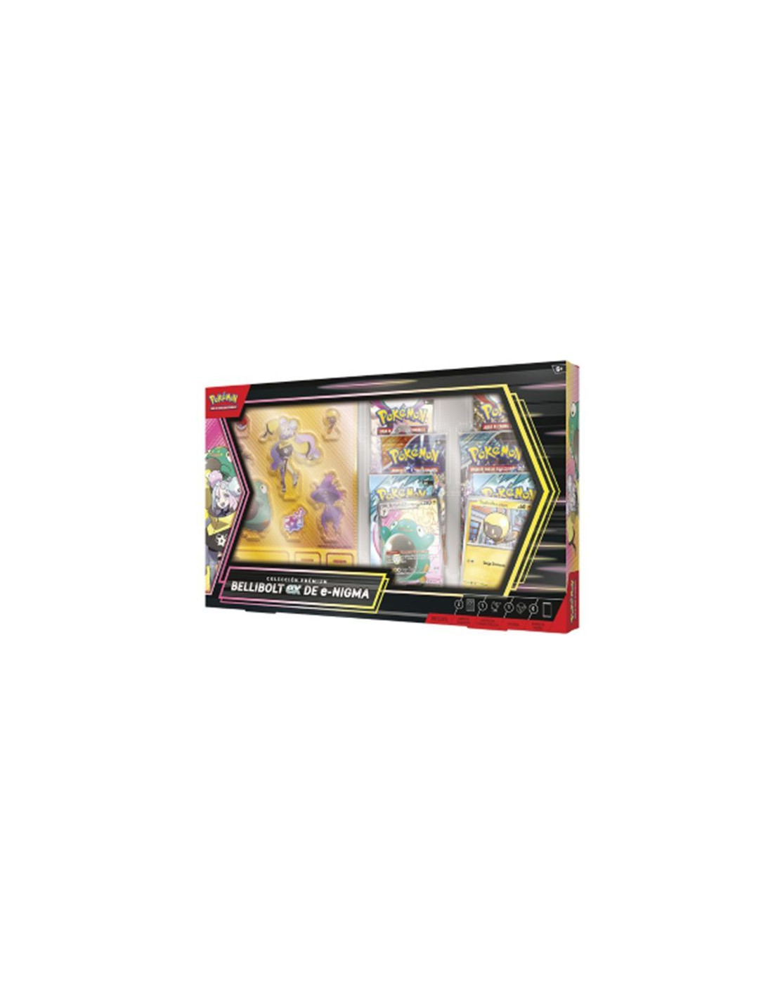 Pokémon Bellibolt ex de e-nigma Colección PremiumAbril Español