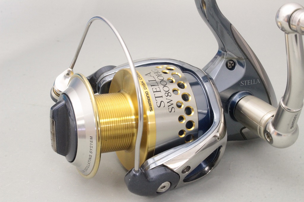 Shimano 01 STELLA SW 8000-HG Spinning Reel B9076 USED – North-One