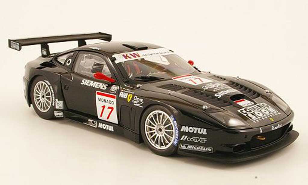 Diecast model cars Ferrari 575 GTC 1/18 Kyosho GTC no.17 team jmb