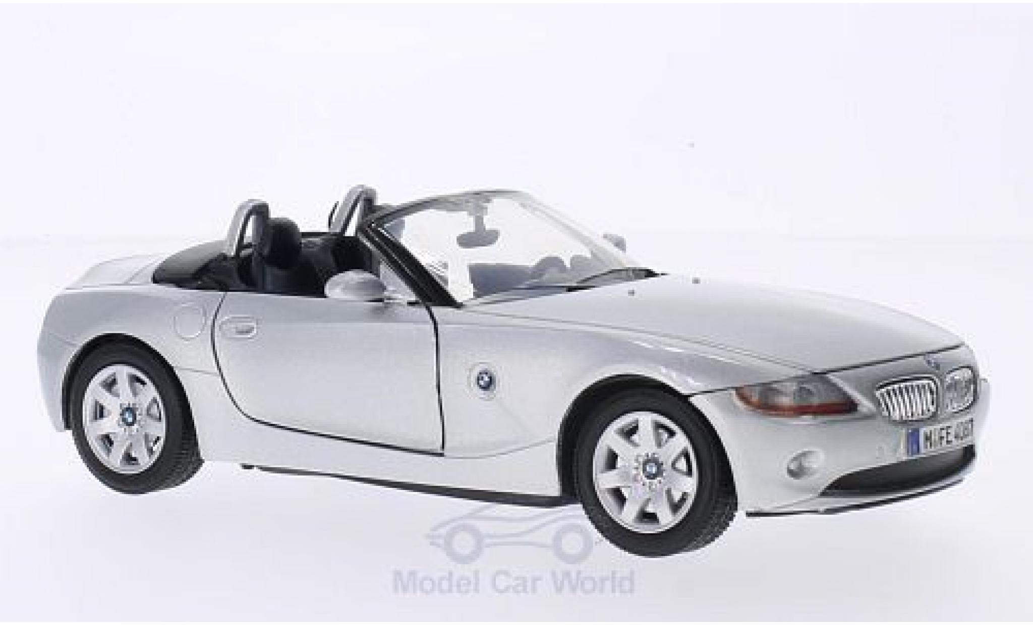 Diecast model cars Bmw Z4 E85 1/18 Ricko E85 grey 2002 - Alldiecast.us