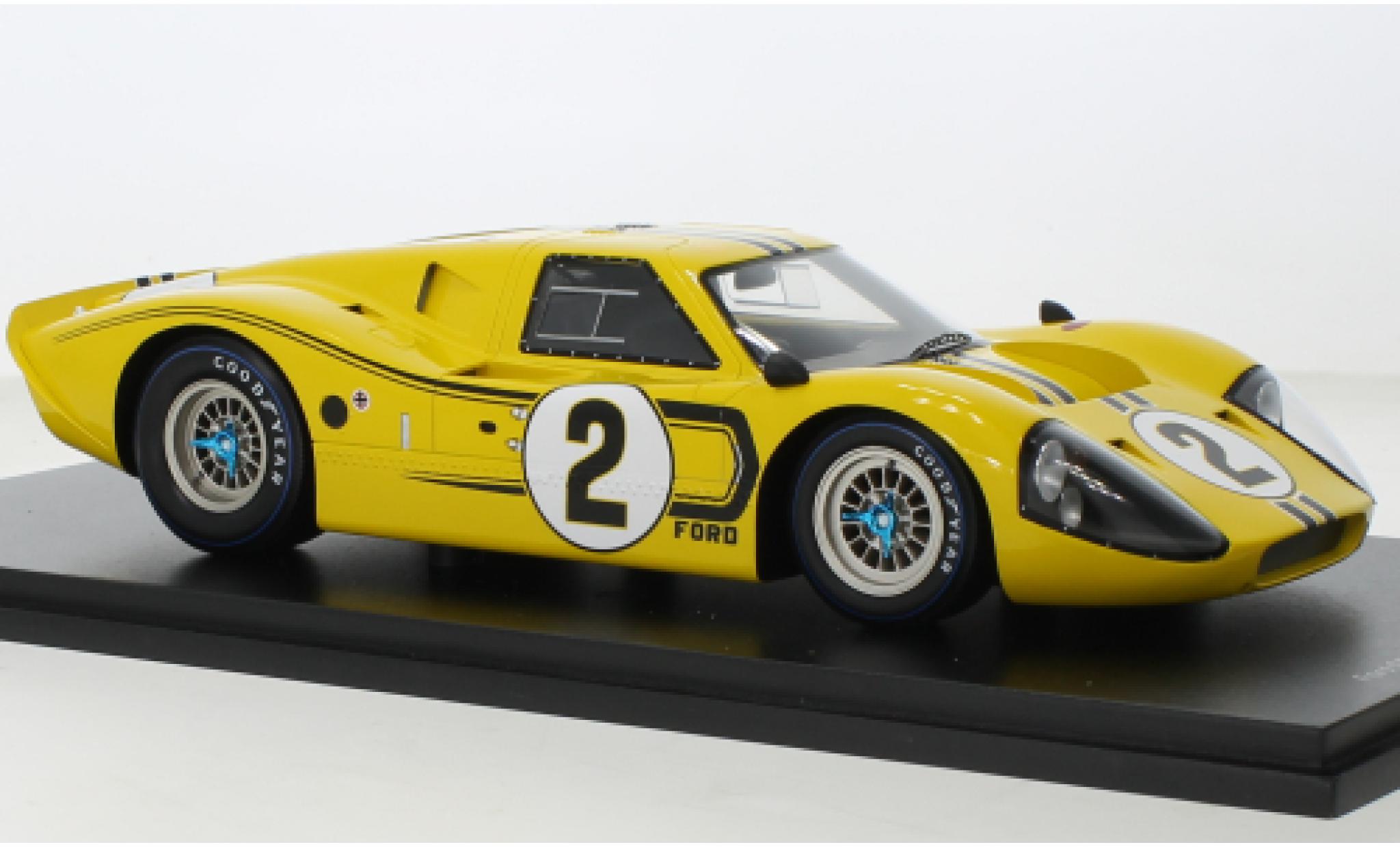 Diecast model cars Ford GT40 1/18 Spark Mk IV No.2 24h Le Mans