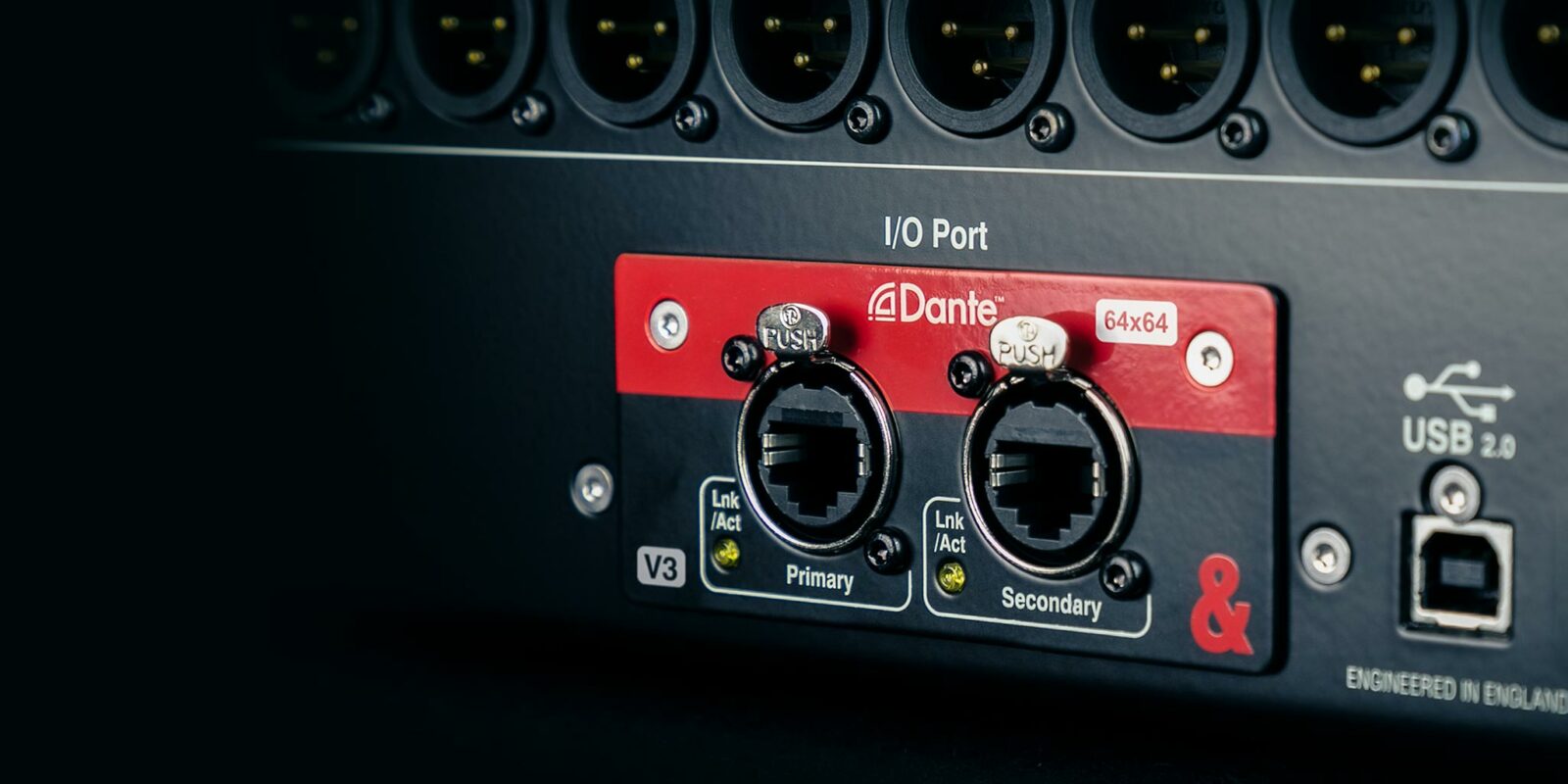 SQ Dante 64x64 • Allen & Heath