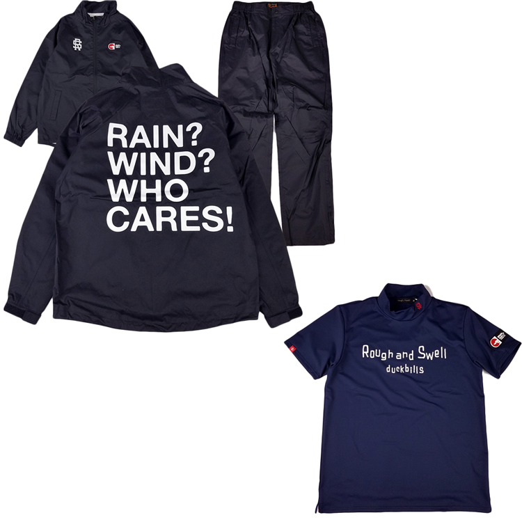 rough&swell/ラフアンドスウェルからついに登場！レインスーツと半袖