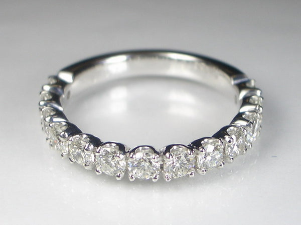 K18WG ホワイトゴールド/Pd15ダイヤ リング 1.00CT – オールジュエリー