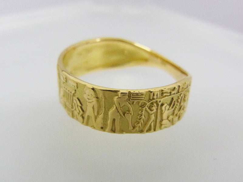 エジプト模様 K18 リング – オールジュエリー公式ショップ