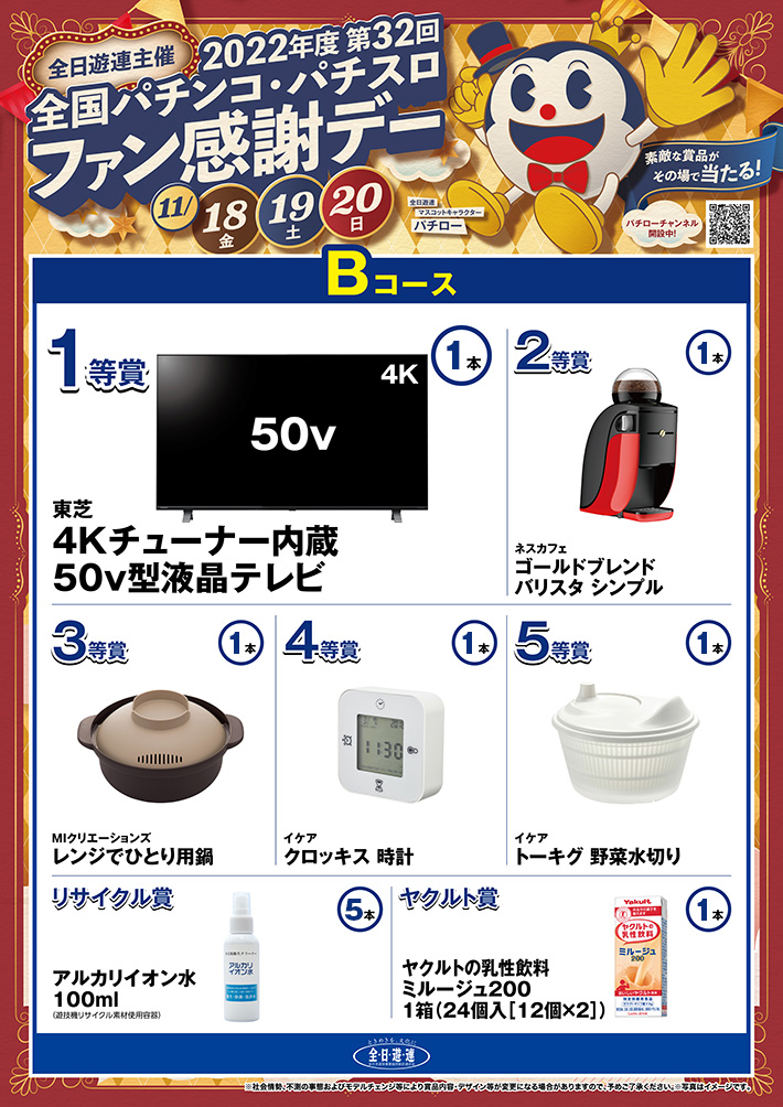 パチンコ・パチスロ ファン感謝デー 総社店 | オールスター25へようこそ