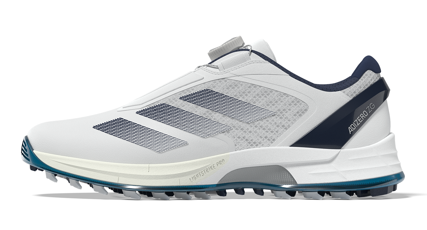 アディダス】新作ゴルフシューズ「Adizero ZG LO BOA」 8/8(金)発売