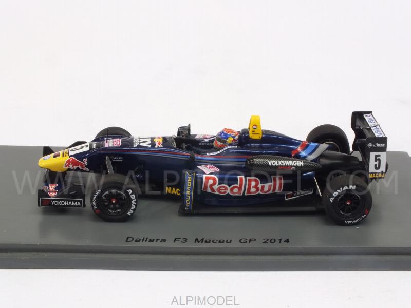 SPARK-MODEL SA105 Dallara F3 #5 GP Macau 2014 Max.Verstappen 1/43