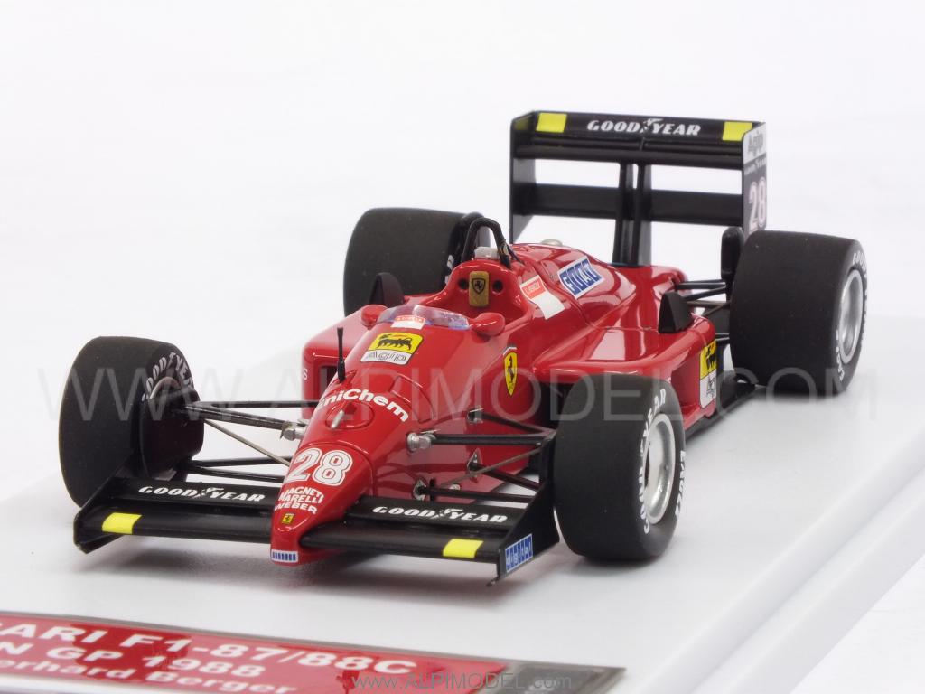 TAMEO TMB021 Ferrari F1-87/88C #28 Winner GP Italy 1988 Gerhard