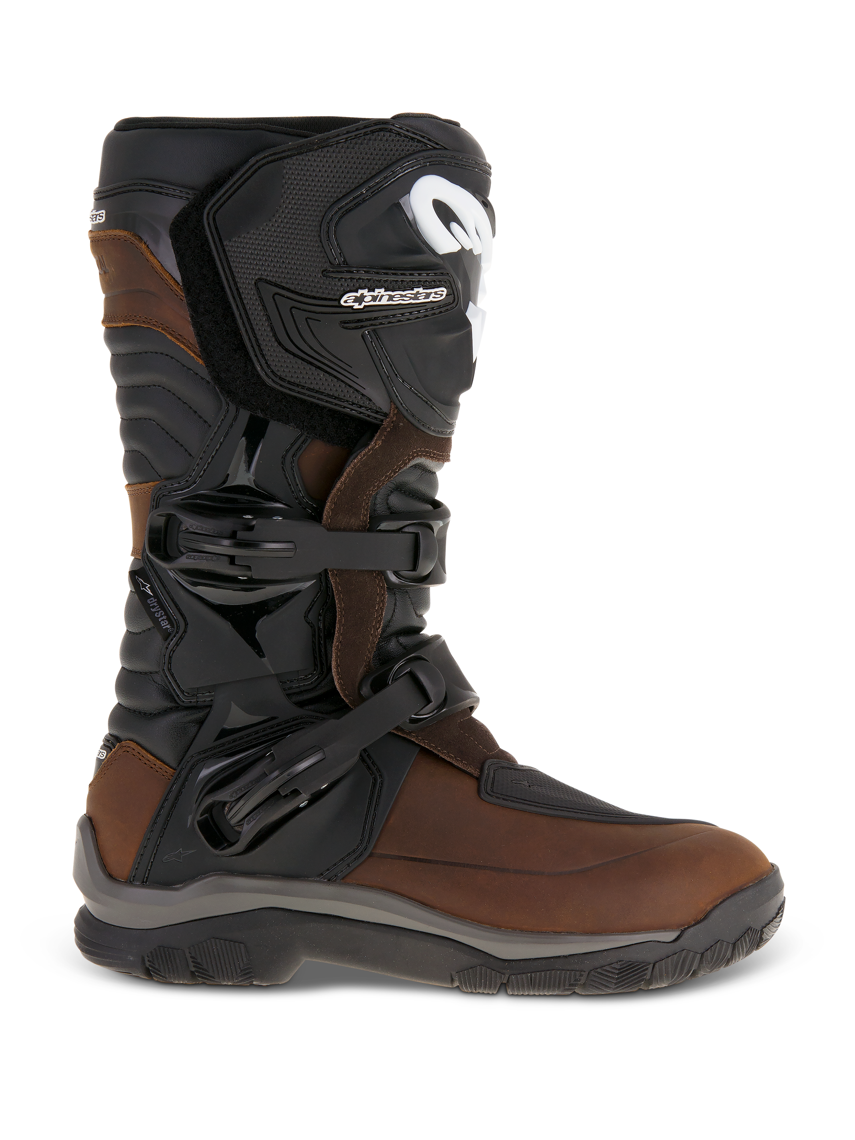 Corozal Adventure Drystar® Oiled Leather - Black Motorcycle Boots