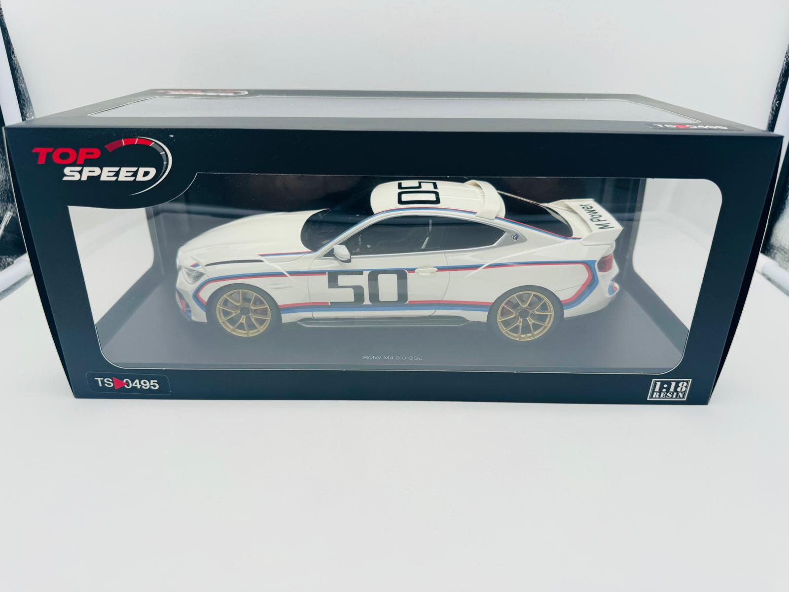 TOP SPEED 1:18 BMW M4 3.0 CSL - AG TOY CARS