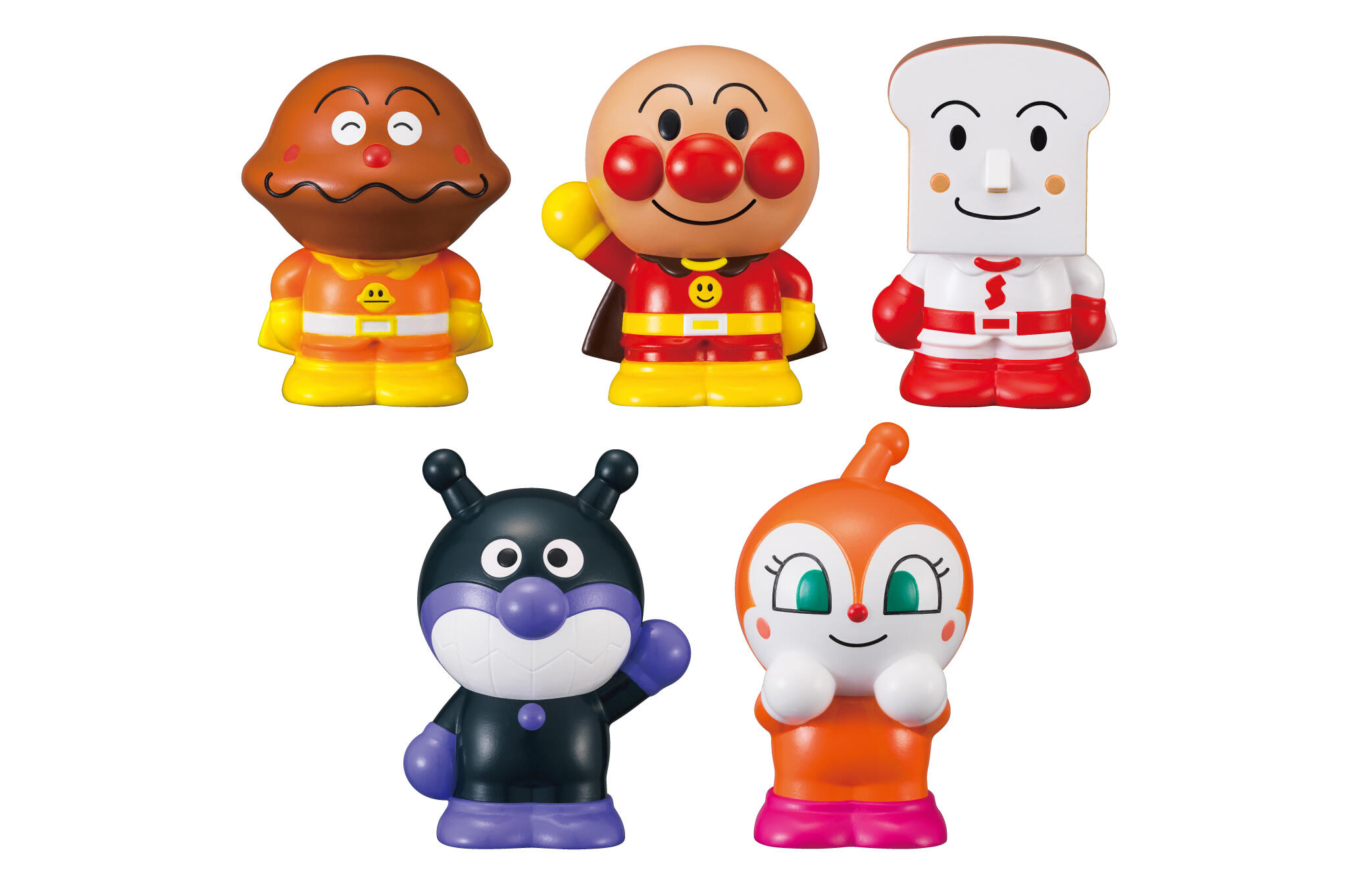 アンパンマン 指人形シリーズ みんなのヒーローセット ｜知育シリーズ