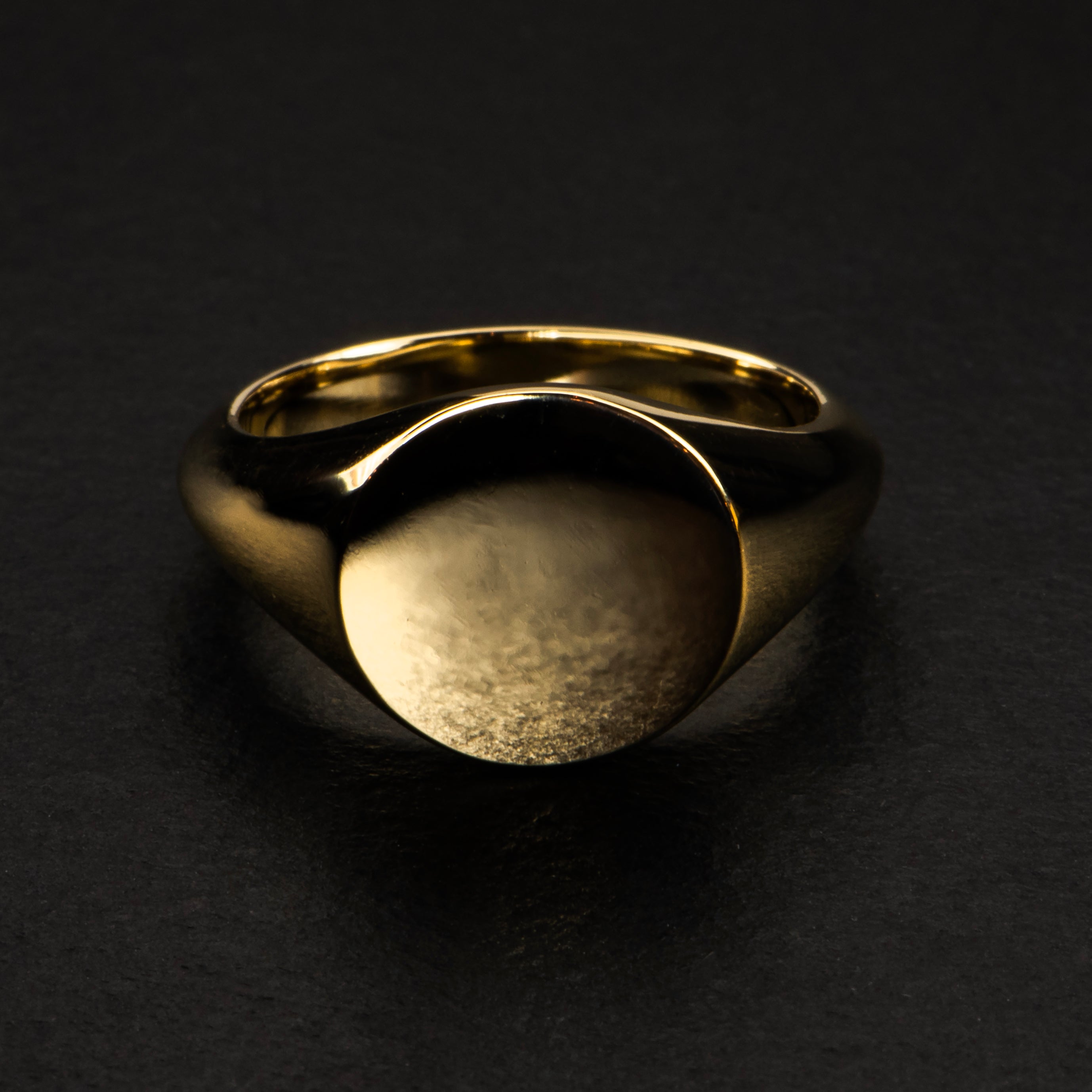 Gold Pinkie Ring - GOLDFINGER – AHW Studio