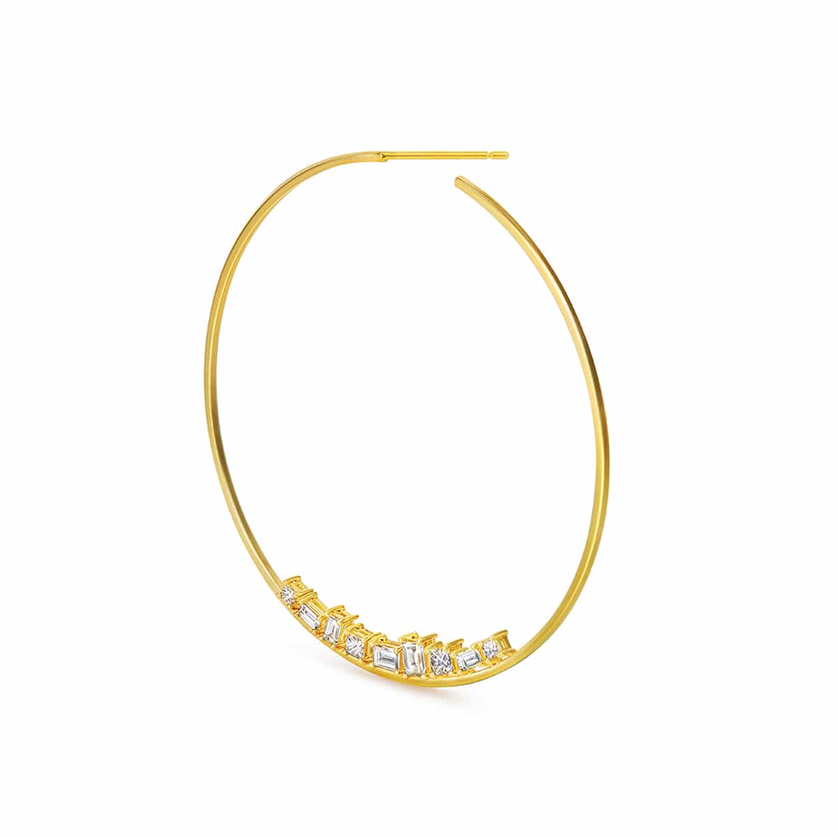 モザイクフープ ピアス | AHKAH / アーカー | 【公式】 | オフィシャル