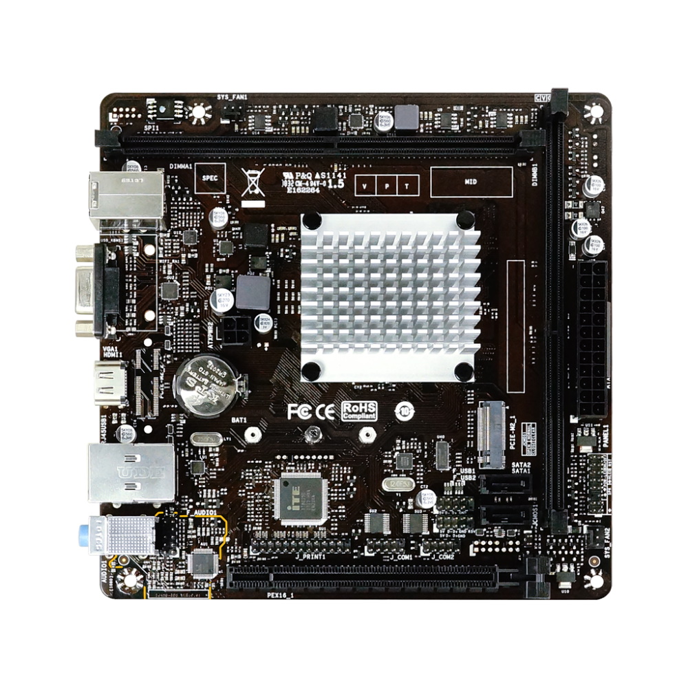 Celeron J4125」オンボードのMini-ITXマザーボード「J4125NHU」が発売