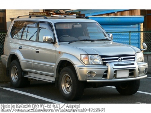 マルチシェード|アイズの高断熱サンシェード|プラド 90系 ロング 5ドア