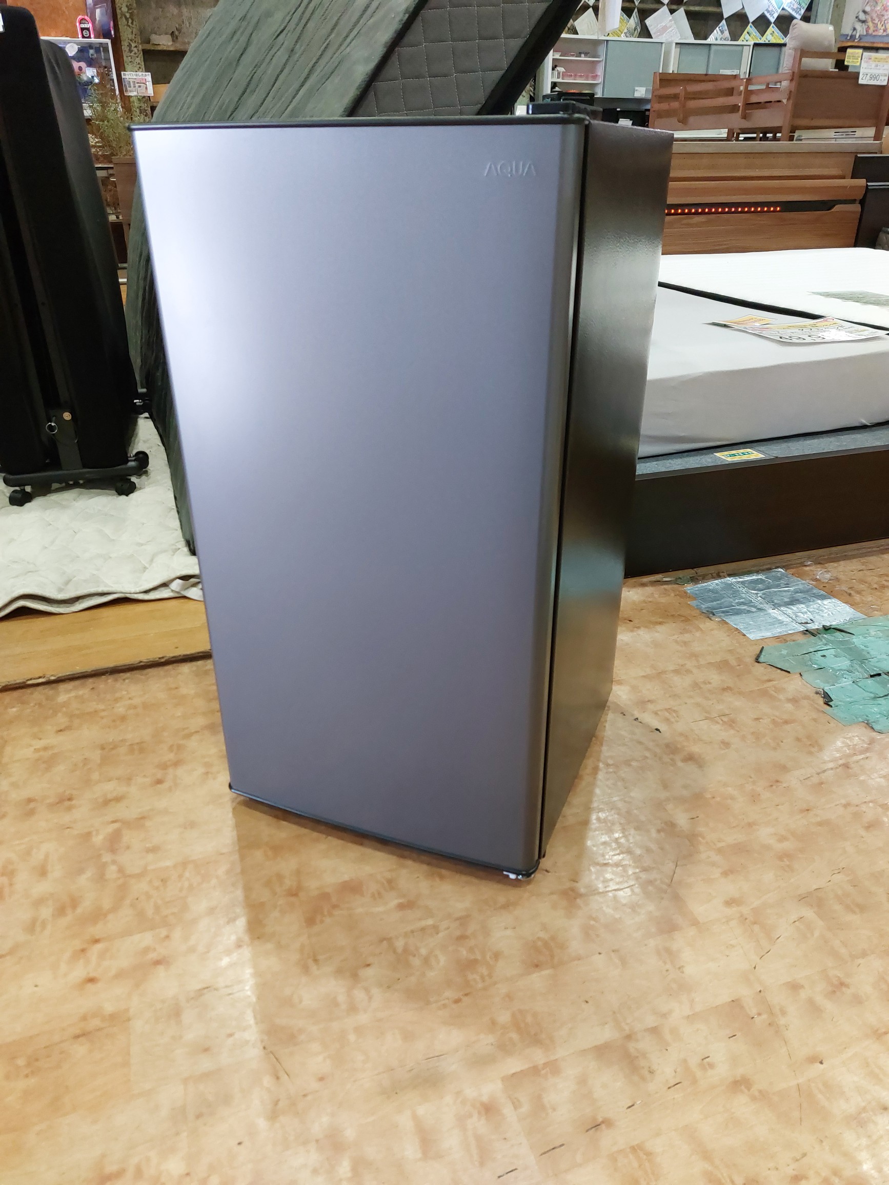 AQUA｜1ドア冷蔵庫 AQR-9R買取しました。 | リサイクルショップ 中古品