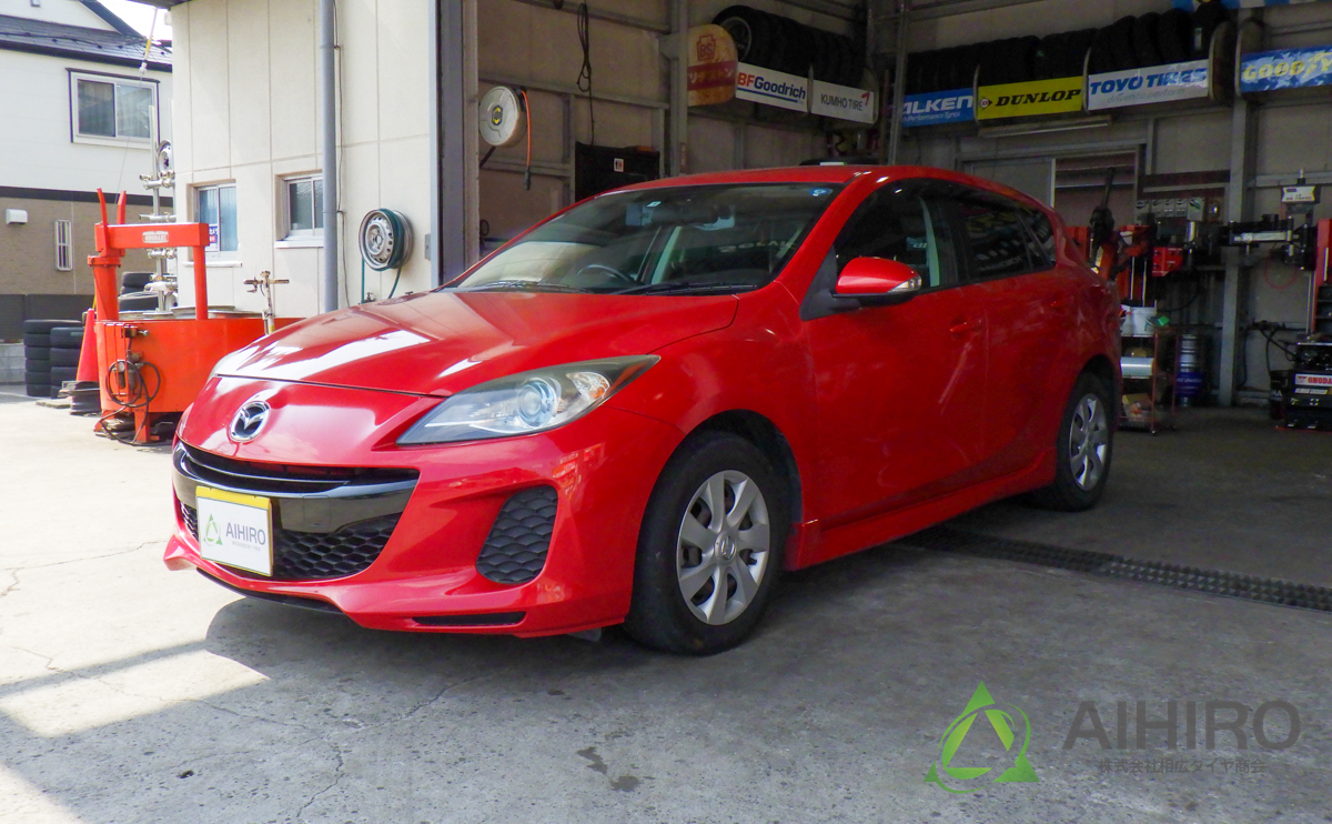 マツダ アクセラにおすすめ！ヨコハマタイヤのアドバン dB V552を装着