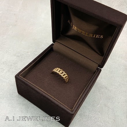 K18 18金 喜平 デザイン リング 男女兼用/ k18 kihei design ring 品番