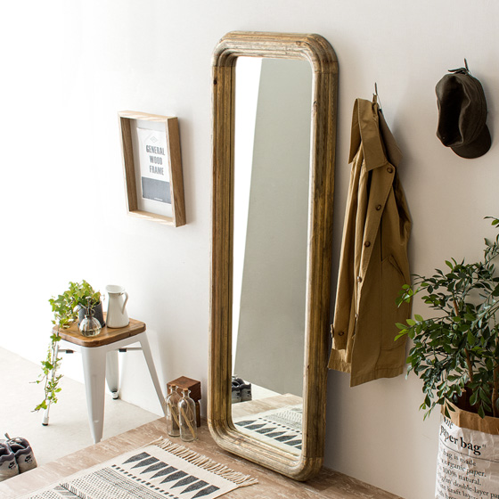 ヴィンテージウッドデザイン REGEN MIRROR 60×160cm | 家具