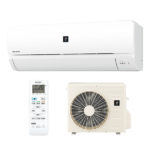 AY-J22S-W プラズマクラスター7000搭載のシンプルモデル。主に6畳用 単