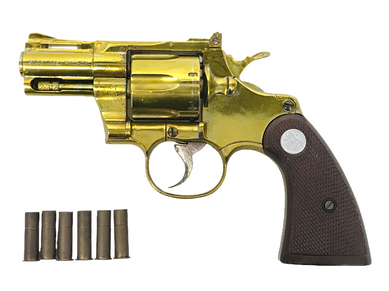 MGC] コルト パイソン 357マグナム 2インチ スナブノーズ 金属モデル