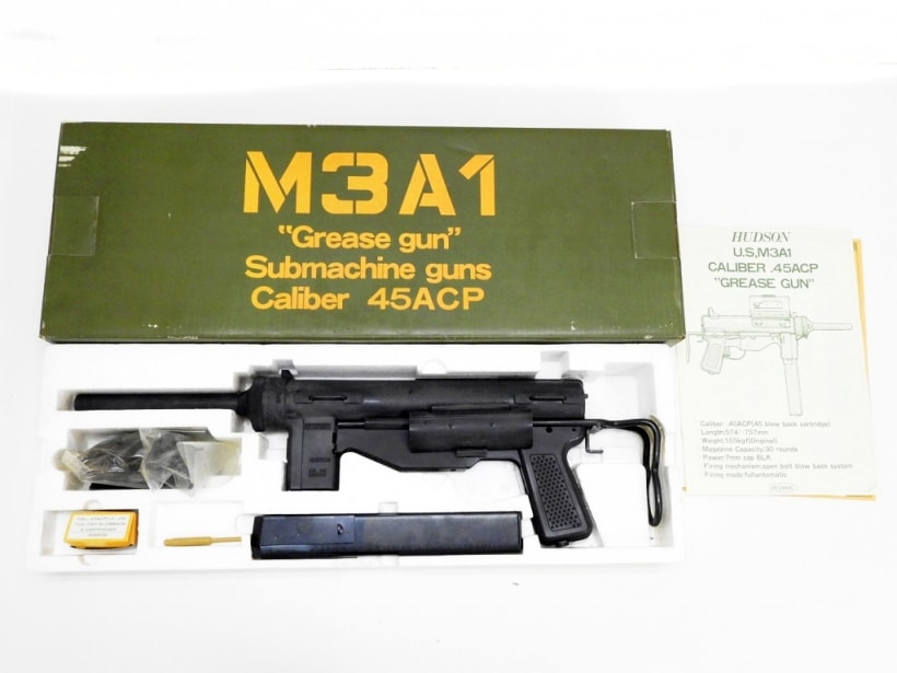 ハドソン] M3A1 グリースガン HWモデル 組み立てキット (中古)の販売