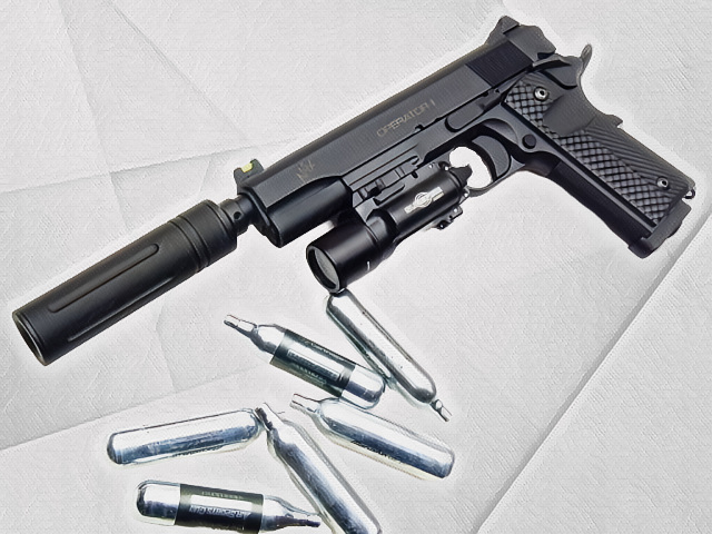 Carbon8 M45DOC NSレビュー｜CO2ガスガンの威力と精度を実射で体感