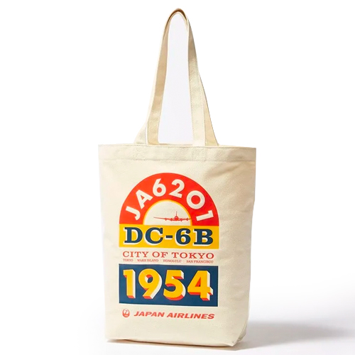 JAL国際線就航70thトートバッグ(OR)