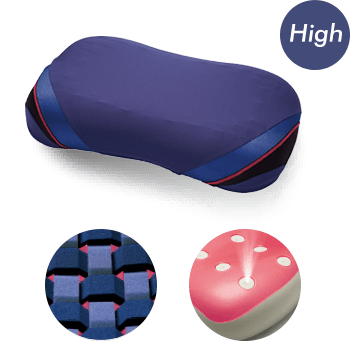 先進のメカニズムで支える。スタンダード4Dモデル［エアー4D］ピロー